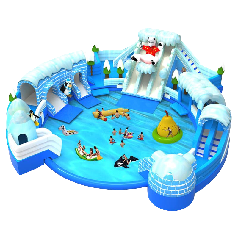 五通桥冰雪世界大城堡